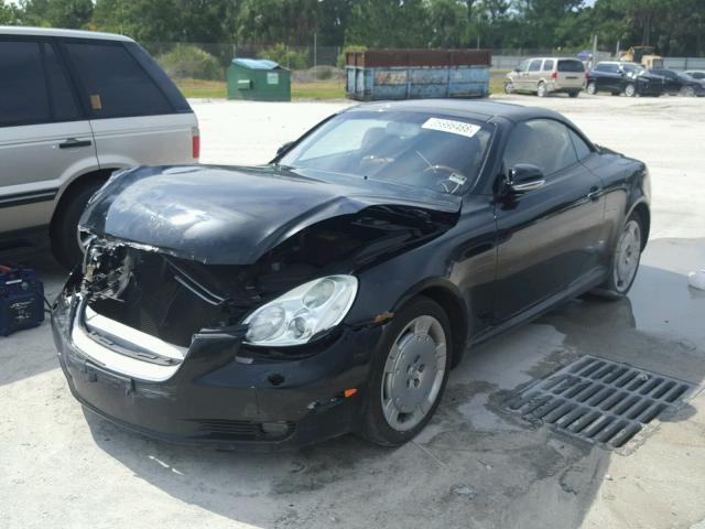 JTHFN48Y120030056 - 2002 LEXUS SC 430 BLACK photo 2