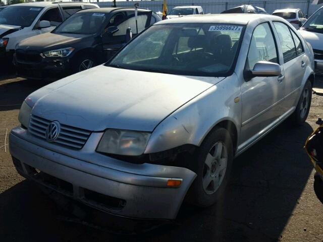 3VWSC29M5XM052309 - 1999 VOLKSWAGEN JETTA GLS SILVER photo 2