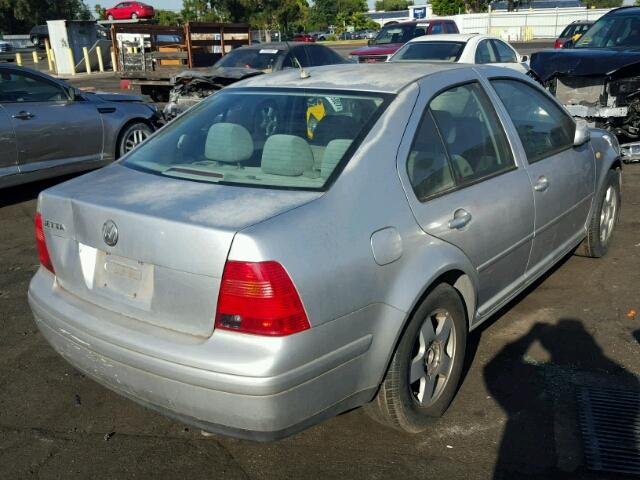 3VWSC29M5XM052309 - 1999 VOLKSWAGEN JETTA GLS SILVER photo 4