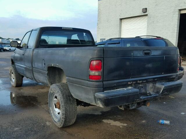 1B7KF236XWJ263425 - 1998 DODGE RAM 2500 Q BLACK photo 3