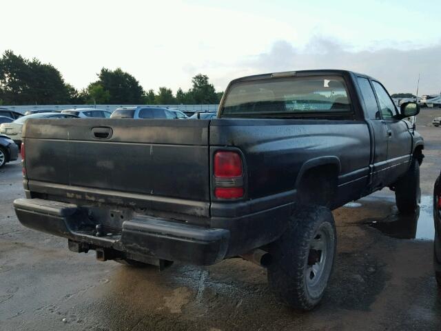 1B7KF236XWJ263425 - 1998 DODGE RAM 2500 Q BLACK photo 4