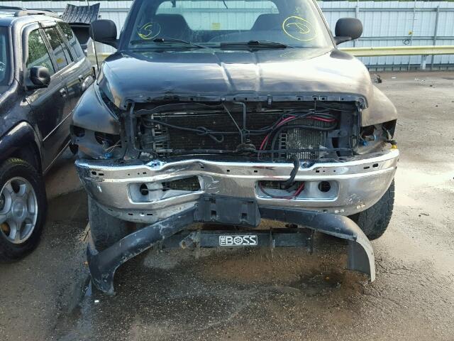 1B7KF236XWJ263425 - 1998 DODGE RAM 2500 Q BLACK photo 9