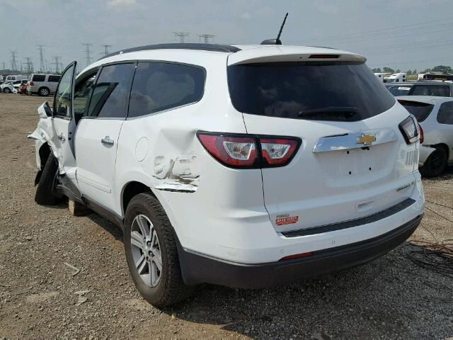 1GNKVGKD9GJ344523 - 2016 CHEVROLET TRAVERSE L WHITE photo 3