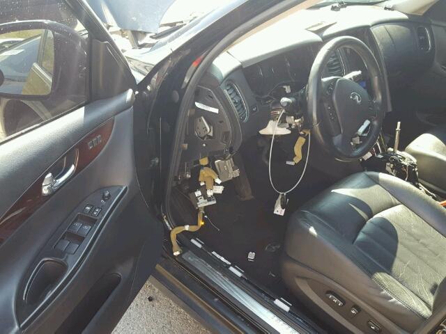 JNKAJ09F88M352061 - 2008 INFINITI EX35 BASE BLACK photo 9
