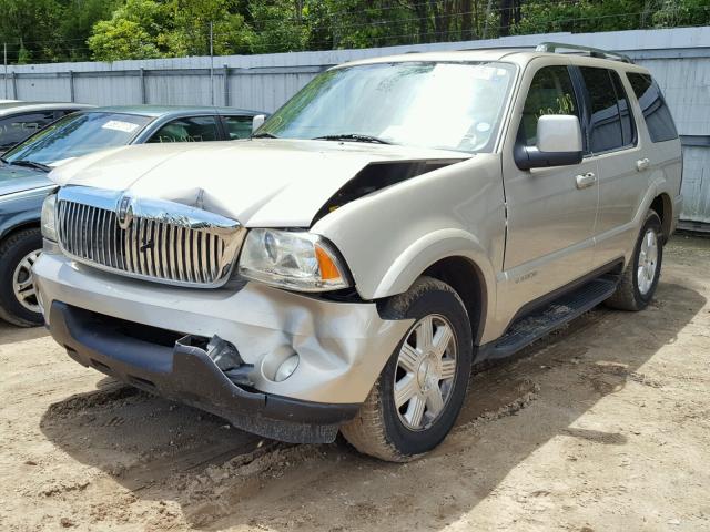 5LMEU68H35ZJ31958 - 2005 LINCOLN AVIATOR 米色 照片 2