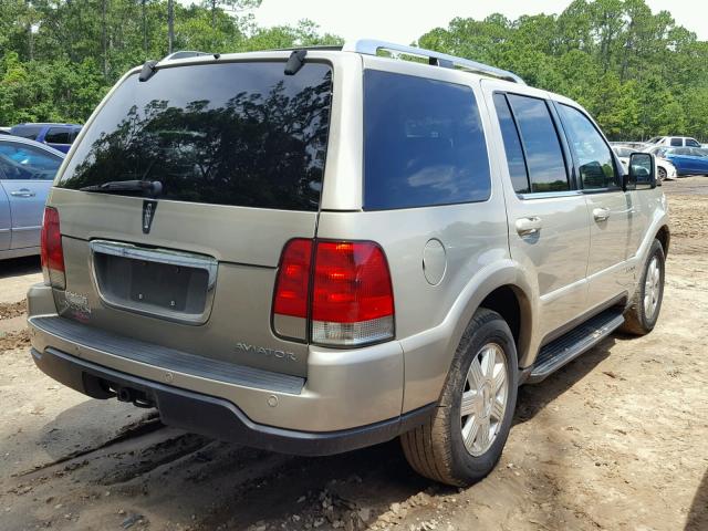 5LMEU68H35ZJ31958 - 2005 LINCOLN AVIATOR 米色 照片 4