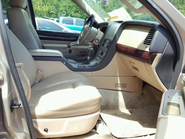 5LMEU68H35ZJ31958 - 2005 LINCOLN AVIATOR 米色 照片 5