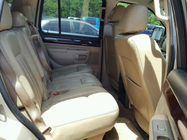 5LMEU68H35ZJ31958 - 2005 LINCOLN AVIATOR 米色 照片 6