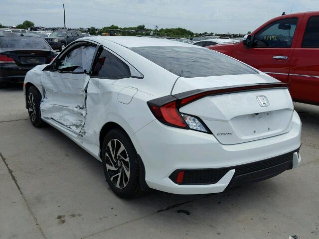 2HGFC4B59HH303613 - 2017 HONDA CIVIC LX WHITE photo 3