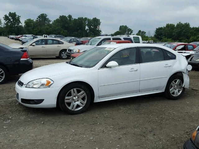 2G1WG5EK2B1263605 - 2011 CHEVROLET IMPALA WHITE photo 9