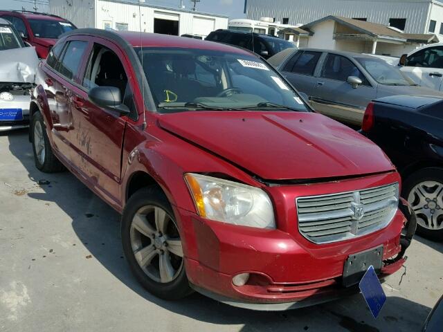 1B3CB3HA2AD566338 - 2010 DODGE CALIBER MA MAROON photo 1