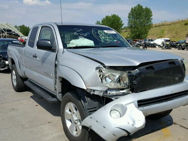 5TETU62N88Z543766 - 2008 TOYOTA TACOMA PRE GRAY photo 1