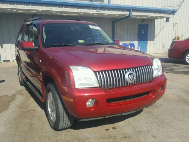 4M2EU47E66UJ18519 - 2006 MERCURY MOUNTAINEE RED photo 1