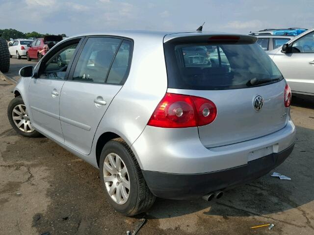 WVWDA71K68W093879 - 2008 VOLKSWAGEN RABBIT SILVER photo 3