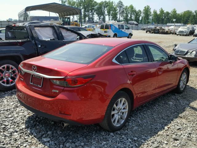 JM1GJ1U57G1446691 - 2016 MAZDA 6 SPORT RED photo 4