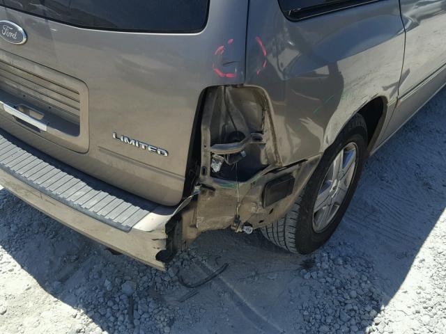 2FMDA582X6BA58251 - 2006 FORD FREESTAR L GRAY photo 9