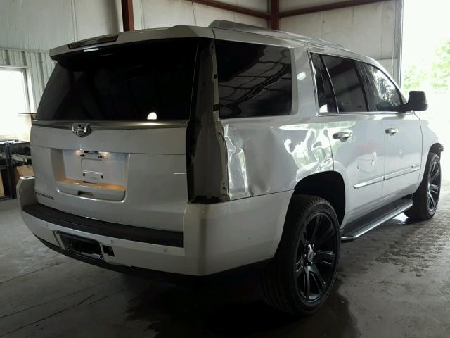1GYS4BKJ0GR143822 - 2016 CADILLAC ESCALADE L WHITE photo 4