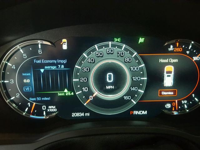 1GYS4BKJ0GR143822 - 2016 CADILLAC ESCALADE L WHITE photo 8