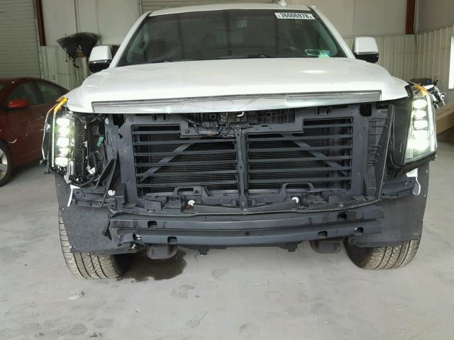 1GYS4BKJ0GR143822 - 2016 CADILLAC ESCALADE L WHITE photo 9