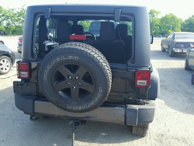 1C4AJWAGXGL150951 - 2016 JEEP WRANGLER S BLACK photo 9