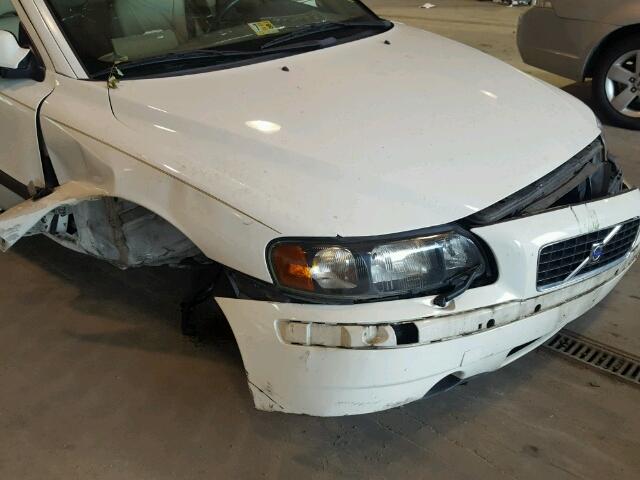 YV1RS58D612030982 - 2001 VOLVO S60 2.4T WHITE photo 9