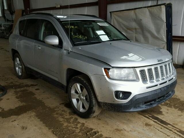 1C4NJDAB0ED607929 - 2014 JEEP COMPASS SP SILVER photo 1