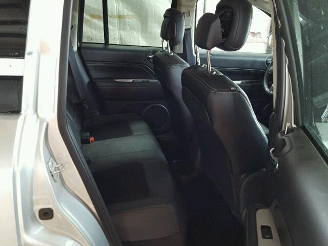 1C4NJDAB0ED607929 - 2014 JEEP COMPASS SP SILVER photo 6