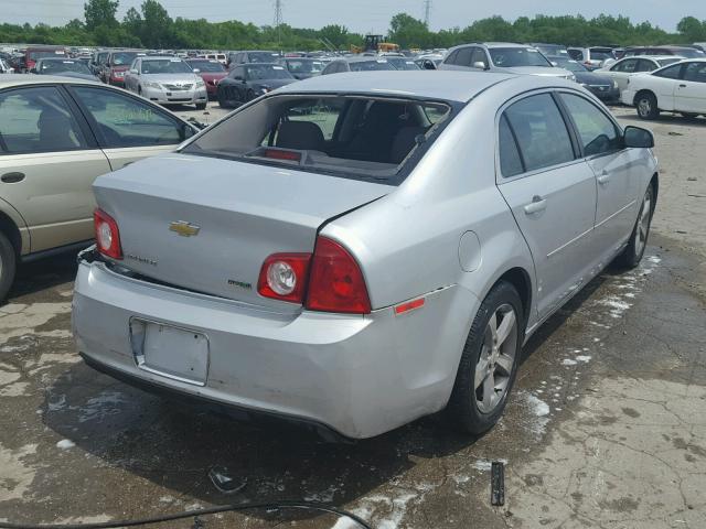 1G1ZC5EU4BF354278 - 2011 CHEVROLET MALIBU 1LT 银色 照片 4