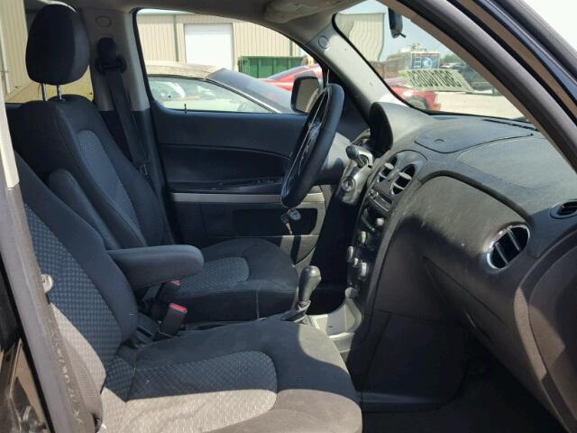 3GNCA13BX9S635687 - 2009 CHEVROLET HHR LS BLACK photo 5