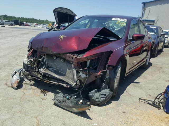 1HGCP26438A095918 - 2008 HONDA ACCORD LXP MAROON photo 2