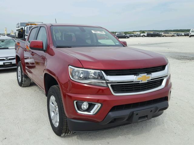 1GCGSCEN5J1133296 - 2018 CHEVROLET COLORADO L RED photo 1