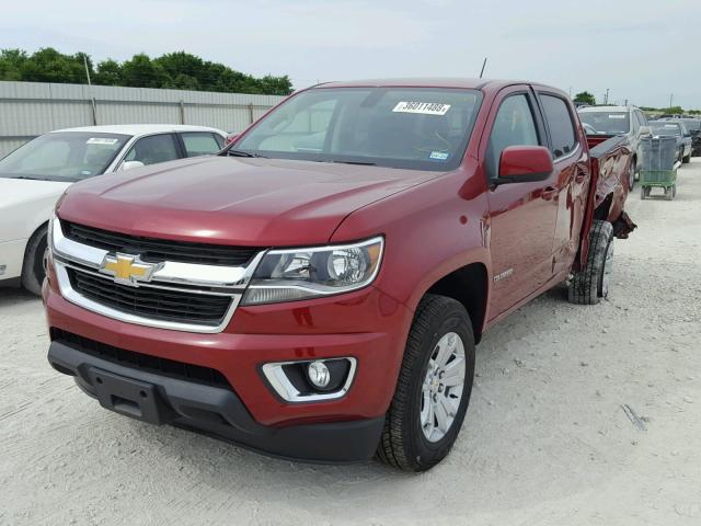 1GCGSCEN5J1133296 - 2018 CHEVROLET COLORADO L RED photo 2