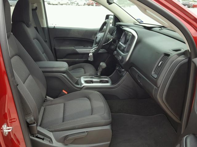 1GCGSCEN5J1133296 - 2018 CHEVROLET COLORADO L RED photo 5