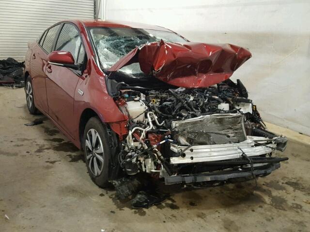 JTDKARFP0H3001402 - 2017 TOYOTA PRIUS PRIM 红色 照片 1