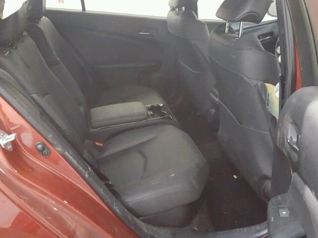 JTDKARFP0H3001402 - 2017 TOYOTA PRIUS PRIM 红色 照片 6