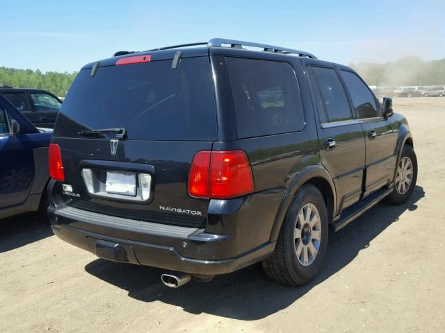 5LMFU28R14LJ26202 - 2004 LINCOLN NAVIGATOR BLACK photo 4
