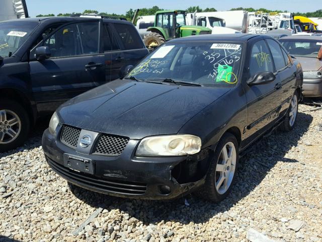 3N1AB51D95L569763 - 2005 NISSAN SENTRA SE- BLACK photo 2