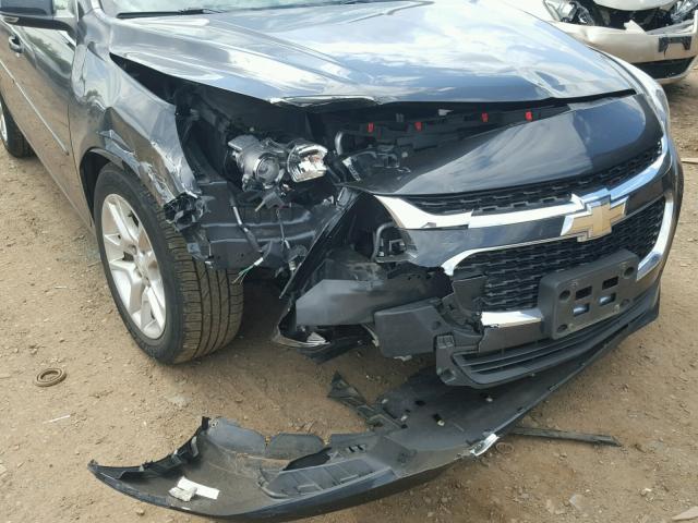 1G11C5SL8FF248933 - 2015 CHEVROLET MALIBU 1LT გრაფიტი ფოტო 9