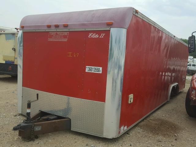 16HGB2825YH059821 - 2000 ACTO TRAILER RED photo 3