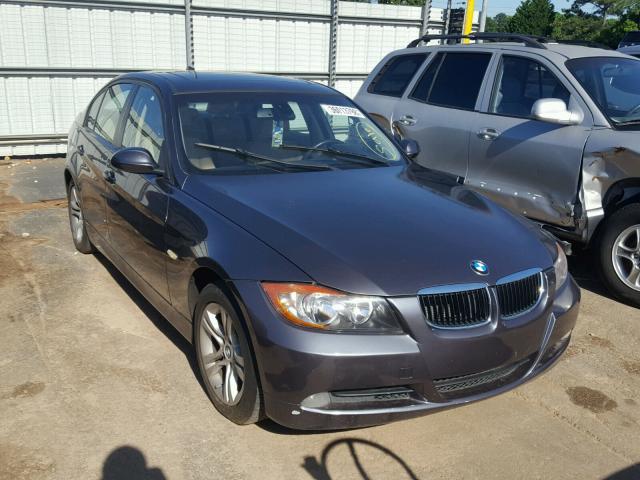 WBAVA37548NL18558 - 2008 BMW 328 I GRAY photo 1