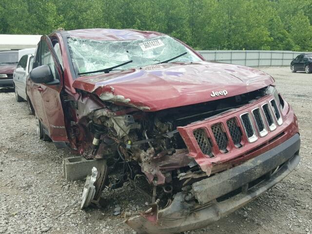 1C4NJDBB5GD535496 - 2016 JEEP COMPASS SP RED photo 1