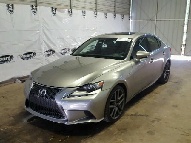 JTHBF1D21F5076846 - 2015 LEXUS IS 250 GRAY photo 2