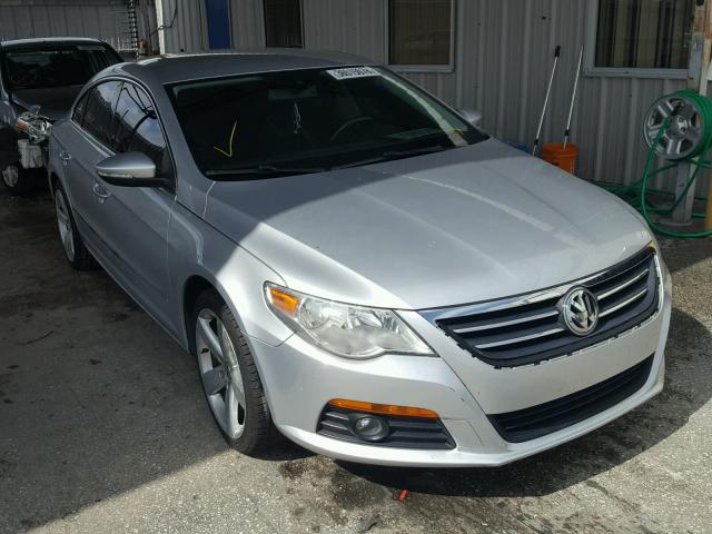 WVWHN7AN7BE720182 - 2011 VOLKSWAGEN CC LUXURY SILVER photo 1