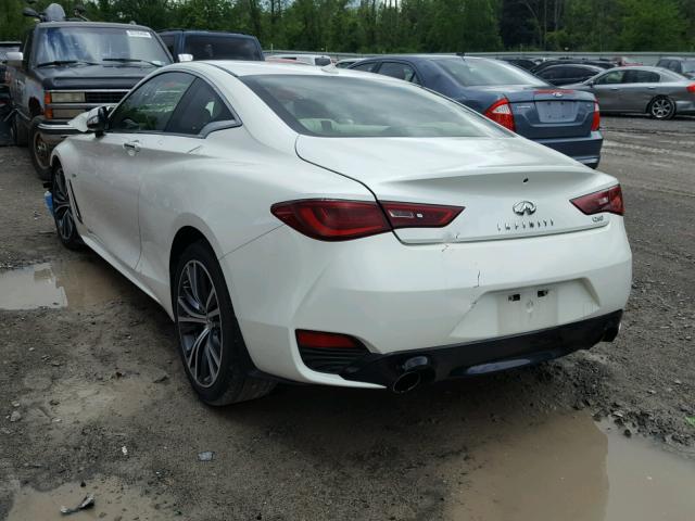 JN1EV7EK3HM364074 - 2017 INFINITI Q60 PREMIU WHITE photo 3