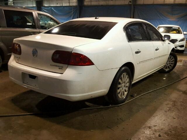 1G4HP57217U158641 - 2007 BUICK LUCERNE CX WHITE photo 4