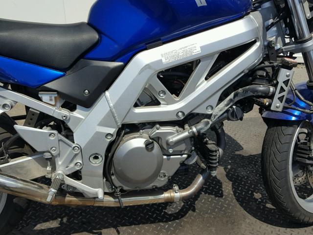 JS1VP53A142103175 - 2004 SUZUKI SV650 BLUE photo 7