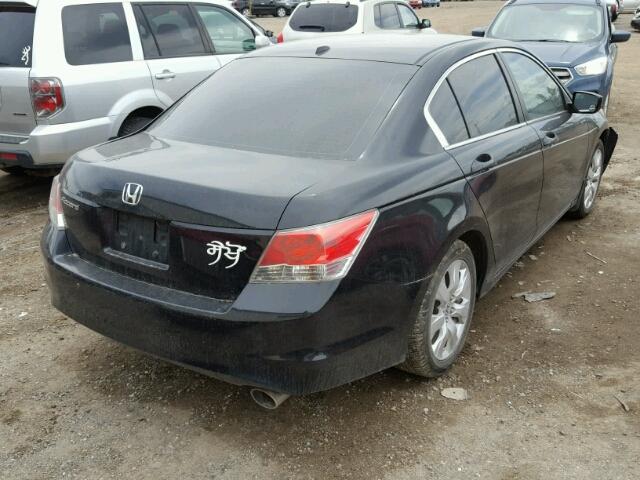 1HGCP26809A806317 - 2009 HONDA ACCORD EXL BLACK photo 4