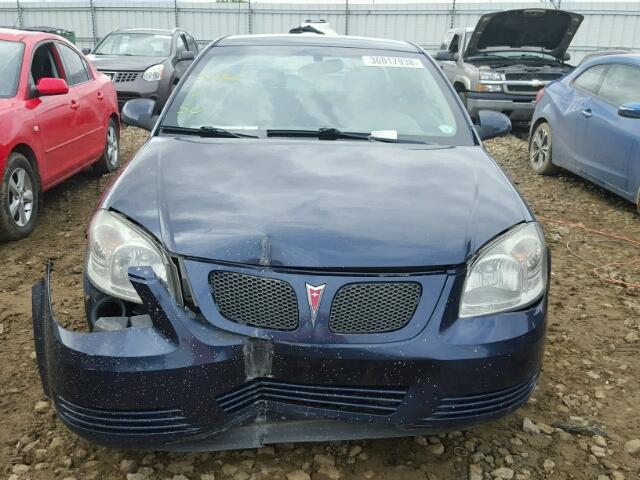 1G2AL15F787173794 - 2008 PONTIAC G5 SE BLUE photo 9