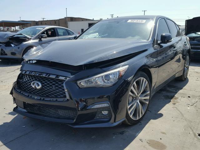 JN1EV7AP6JM357420 - 2018 INFINITI Q50 LUXE BLACK photo 2