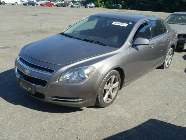 1G1ZC5E12BF186422 - 2011 CHEVROLET MALIBU 1LT ნაცრისფერი ფოტო 2